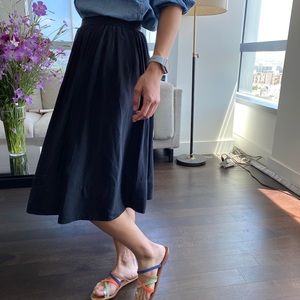 Elizabeth and James lined silk skirt